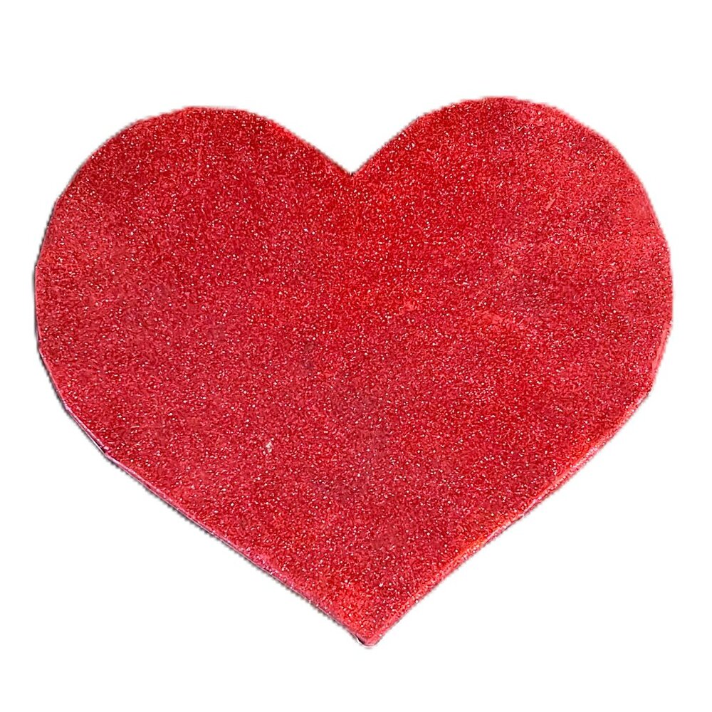 Vtg. LUSH Red Sparkle "True Love" Empty Gift Box: Reuse/Display/Collect, Box #2